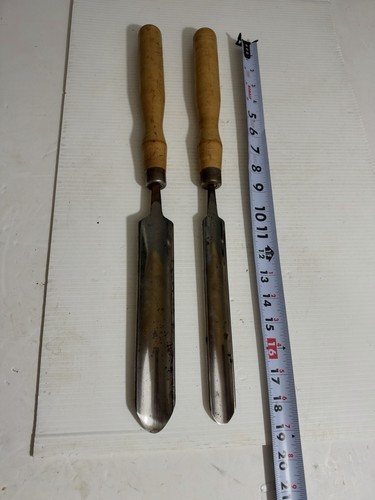 Vintage greenlee lathe chisels - greenlee,