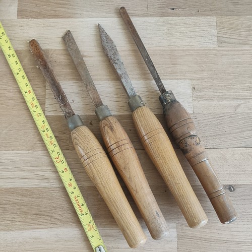 Vintagewood turning chisels - turning, f