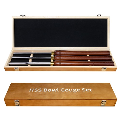 Pack hss bowl - 3-pack, gouge