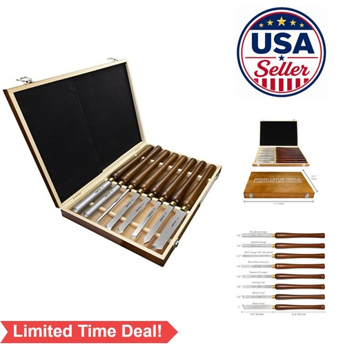 Wood lathe chisel set - wood,