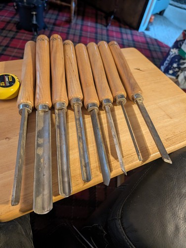Buck bros 8pc wood turning - wood,