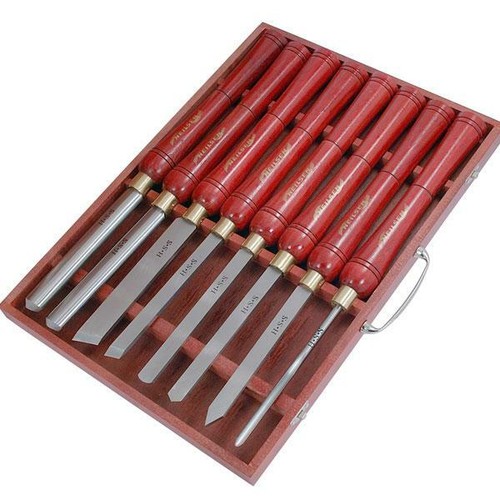 8pc chisel set - set, lathe