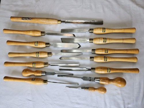 Set marples wood turning - 14,