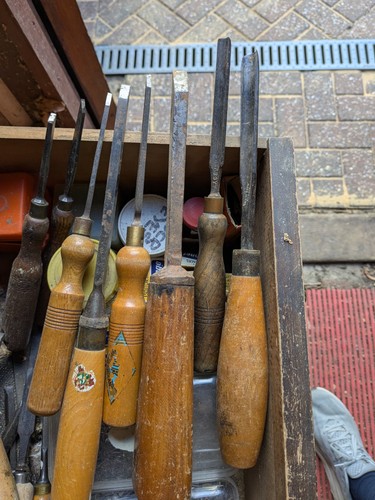Wood turning chisel - wood,