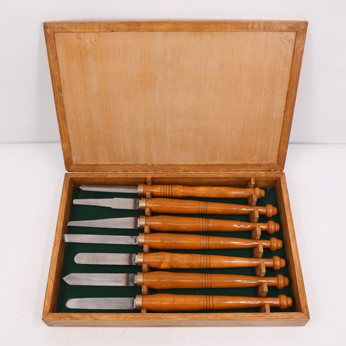 7pc wood lathe chisel - 7pc, set