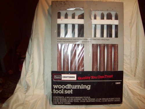 Craftsman piece woodturning - 8-piece,