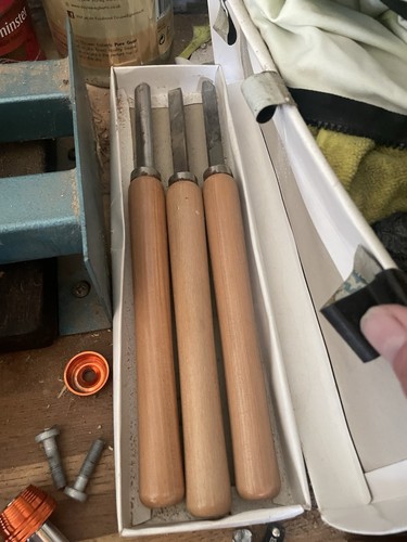 Wood turning tools - turning, assorted