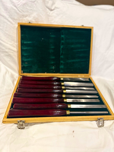 Hss 8pc wood - 8pc, turning