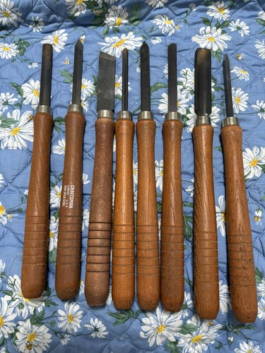 Set craftsman wood turning - 8,