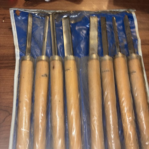 Lot wood lathe - 8, chisel
